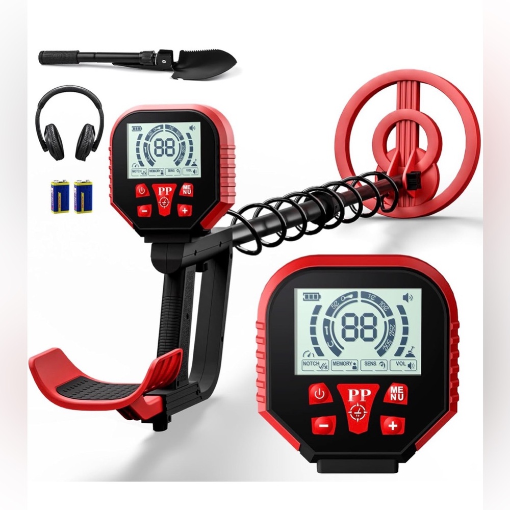 Metal Detector for Adults Waterproof with LCD Display & 4 modes Brand New